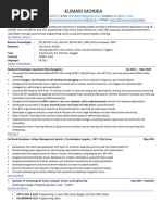 Dummy Resume for Software Engineer | PDF | Java (Programming Language ...