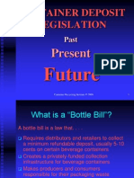 Bottle Bills Information