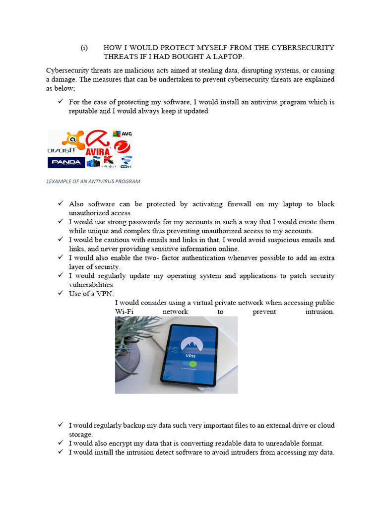 Cyber Security Threats | PDF | Security | Computer Security