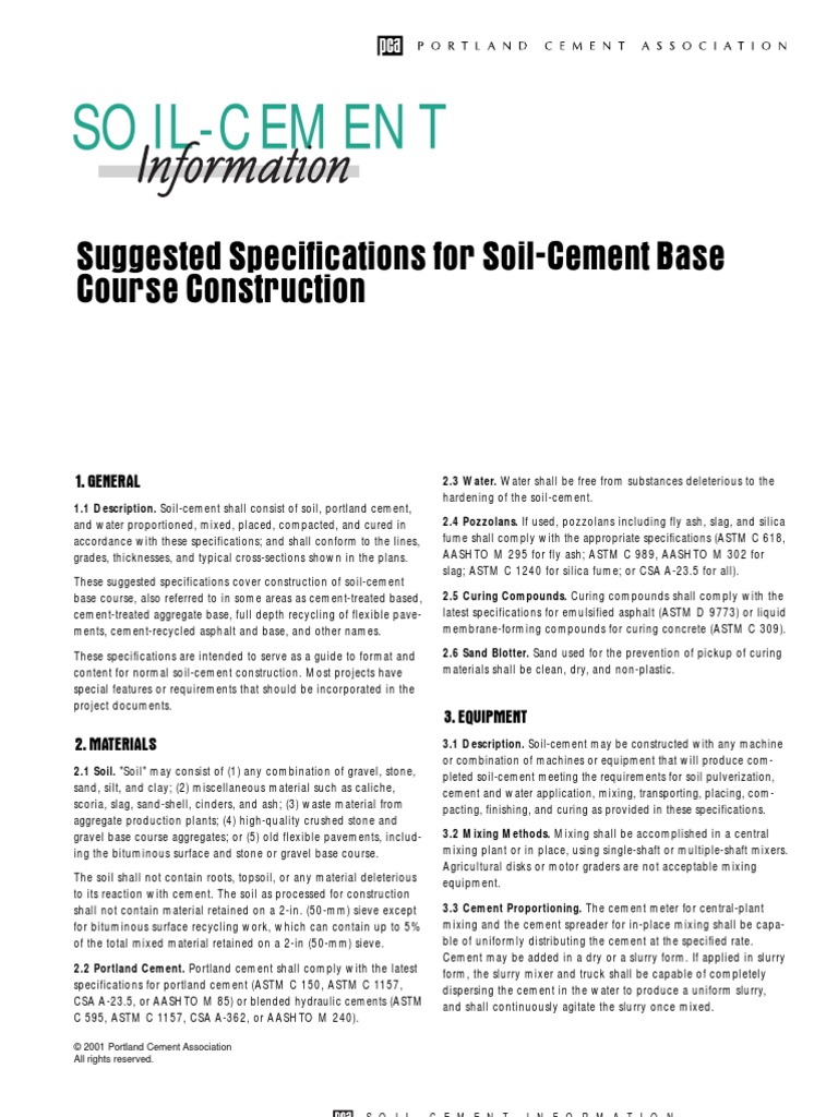 IS008 Soil Cement Blocks | PDF | Road Surface | Concrete