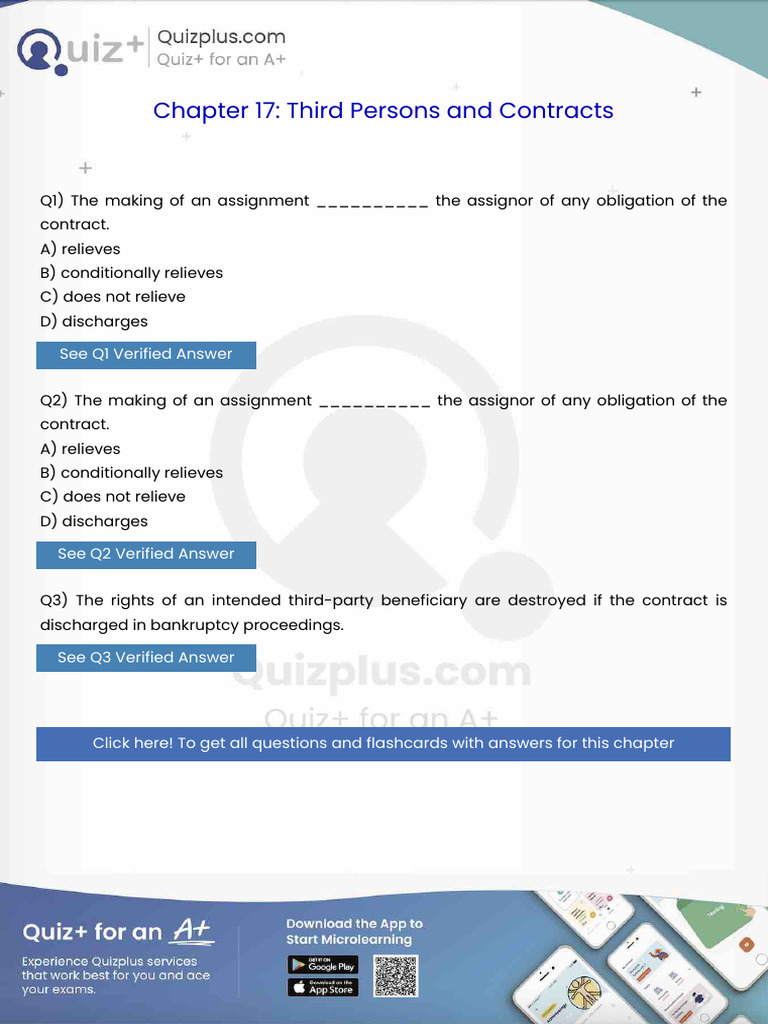 The Making of an Assignment the Assignor of Any Obligation of the ...