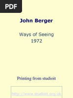 John Berger Ways of Seeing