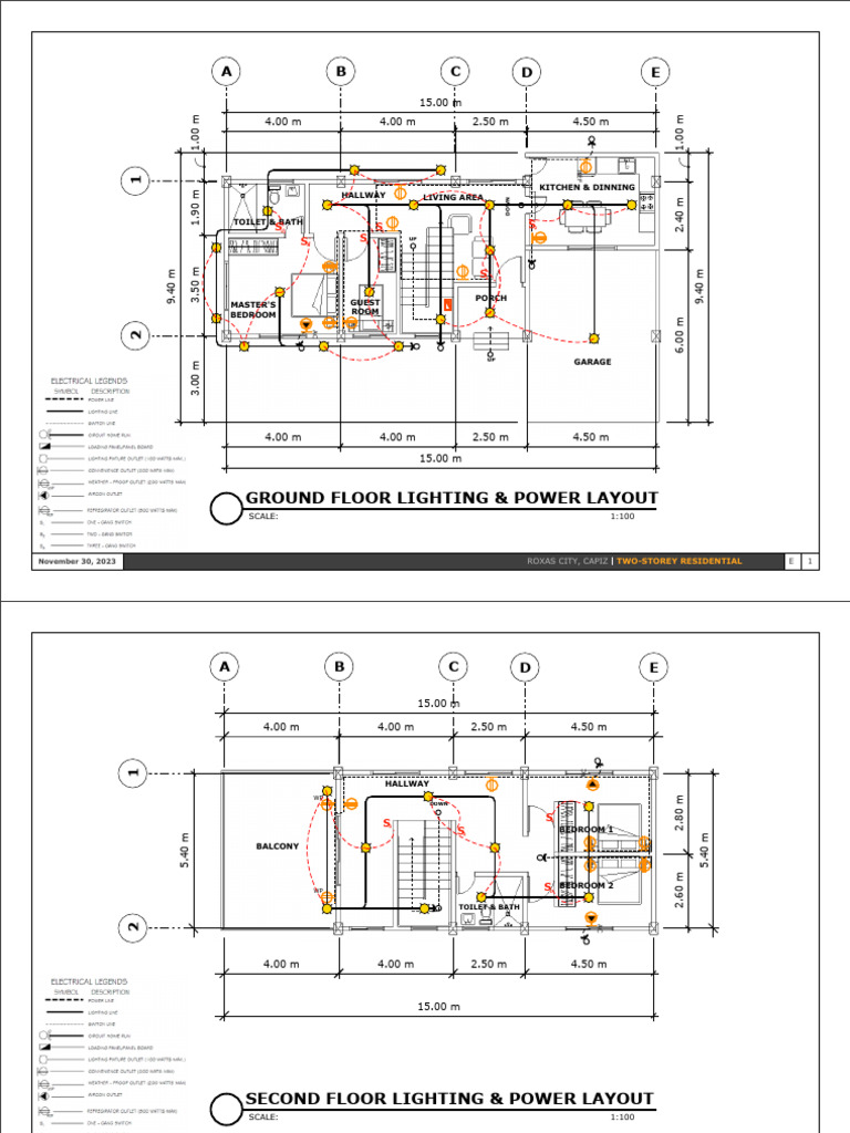 Lighting Power Layout | PDF