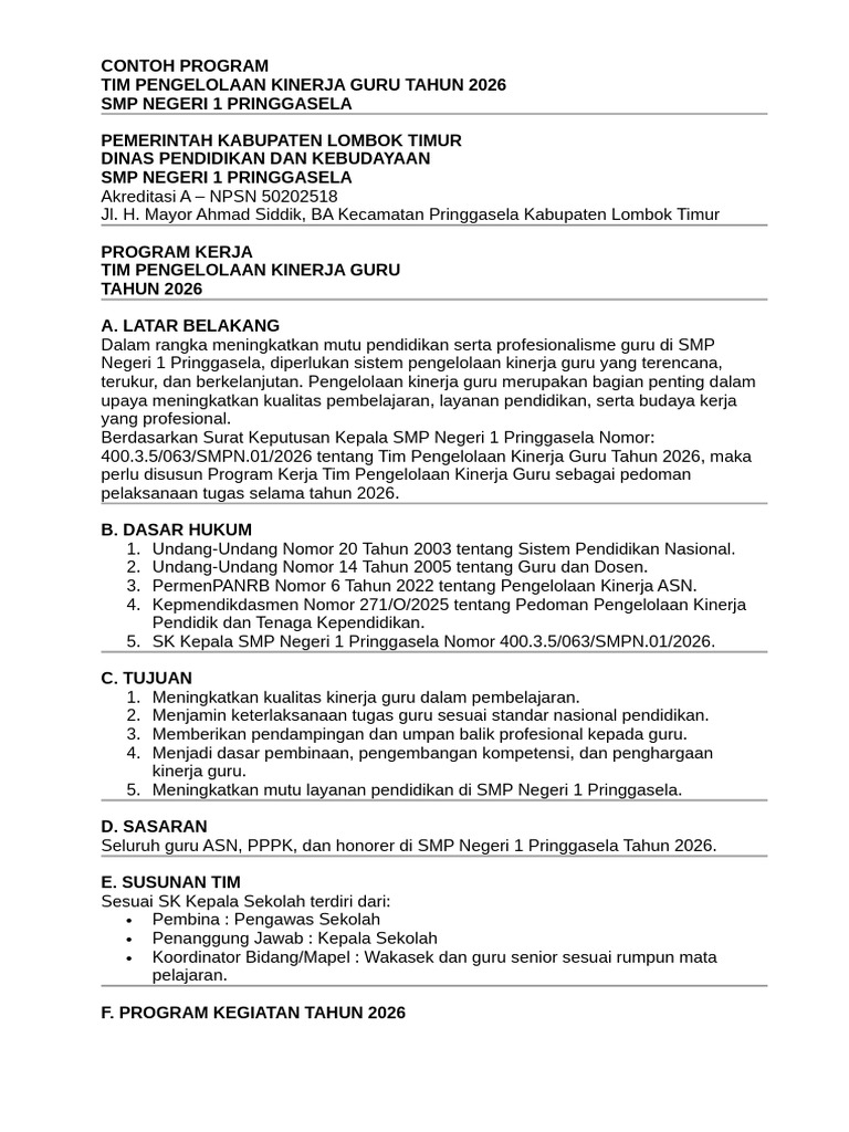 Contoh Program | PDF