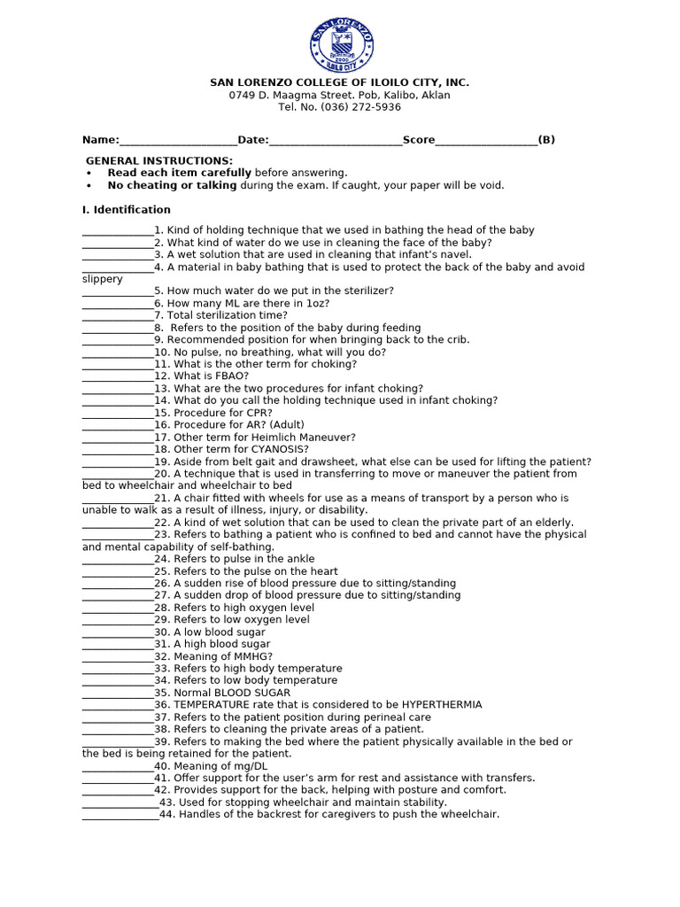 Batch 66 Final Exam Type b (1) | PDF | Wheelchair | Medical Specialties