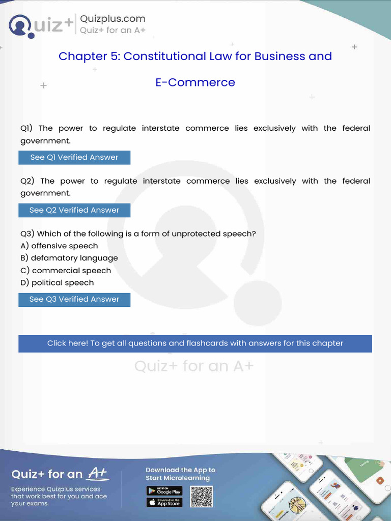 The Power to Regulate Interstate Commerce Lies Exclusively With the ...