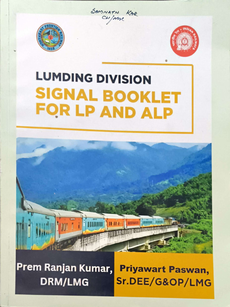 Signal booklet for LP-ALP | PDF