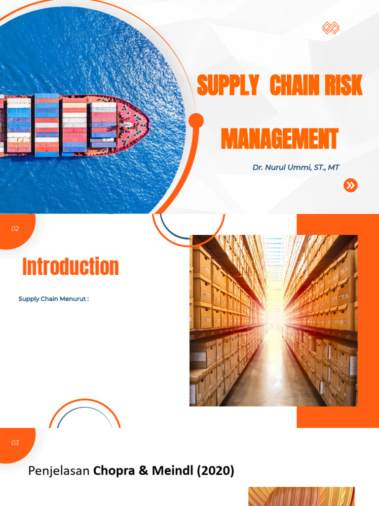 Supply Chain Risk Management (SCRM) | PDF