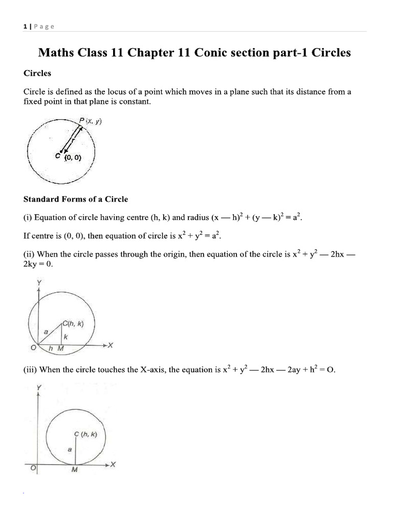 Conic Section (5) | PDF