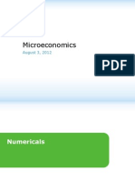 Numericals &amp Revision - Aug 3