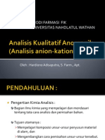 Analisis Kualitatif Anorganik Bener