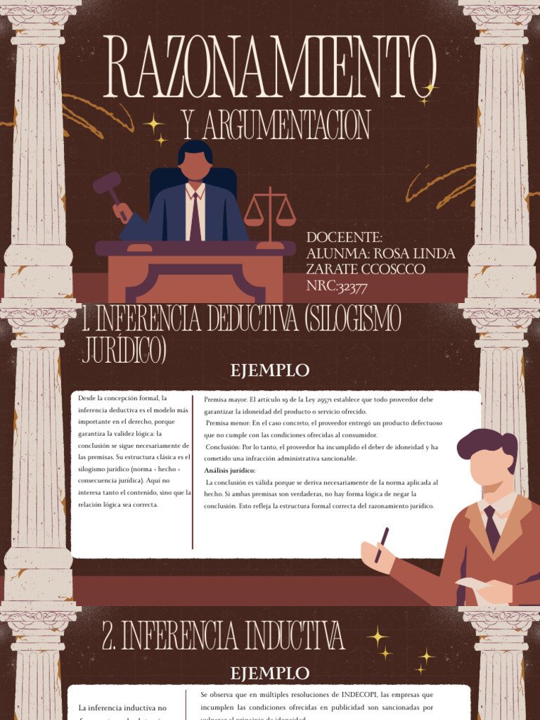 inferencias argumentataivas | PDF | Inferencia | Razonamiento deductivo