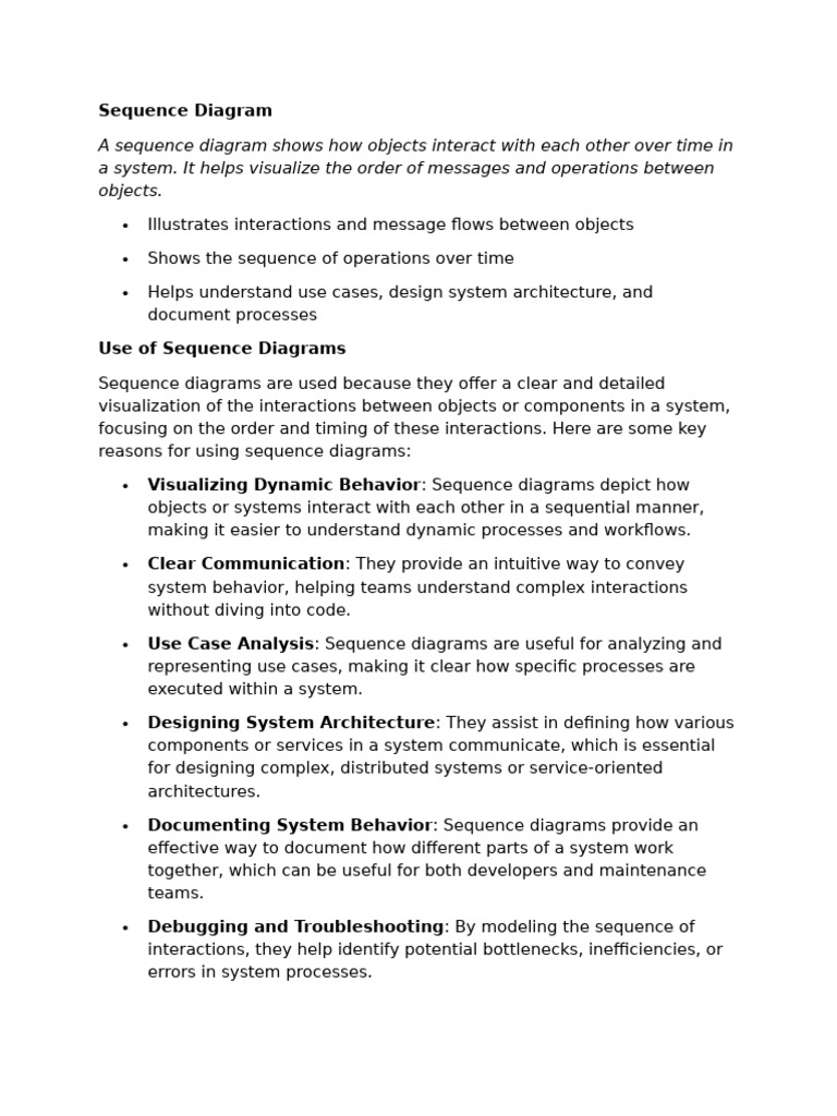 Sequence and Class Diagrams | PDF | Use Case | Inheritance (Object ...