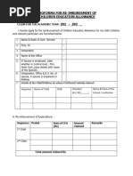 CEA Application and Tuition Fee Reimbursement | PDF