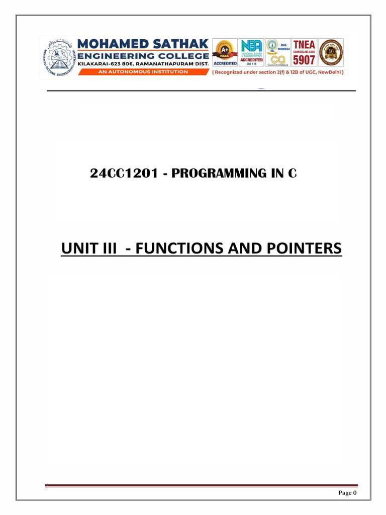 UNIT – III NOTES | PDF