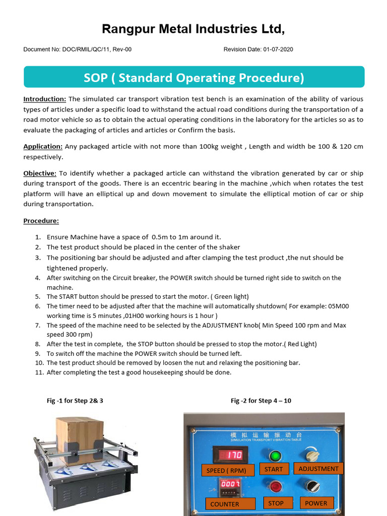 Lab Equipments SOP | PDF | Machines | Mechanical Engineering