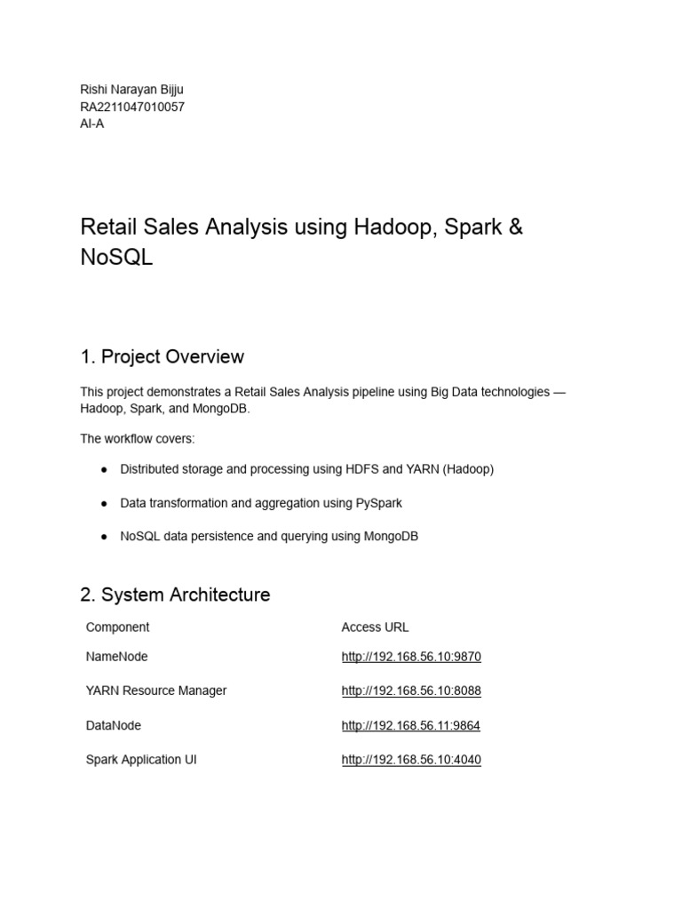 Rishi Bijju (Ra2211047010057) - Hadoop-spark-nosql | PDF | Apache ...