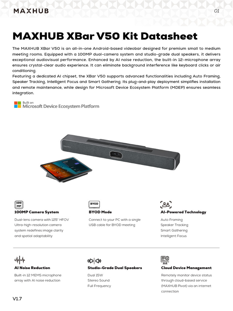 MAXHUB_datasheet | PDF | Usb | Hdmi