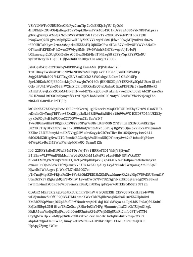 Random Doc 23 | PDF