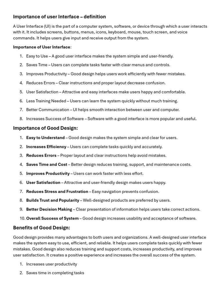 hci unit 1 | PDF | Graphical User Interfaces | Window (Computing)