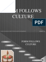Form Follows Culture
