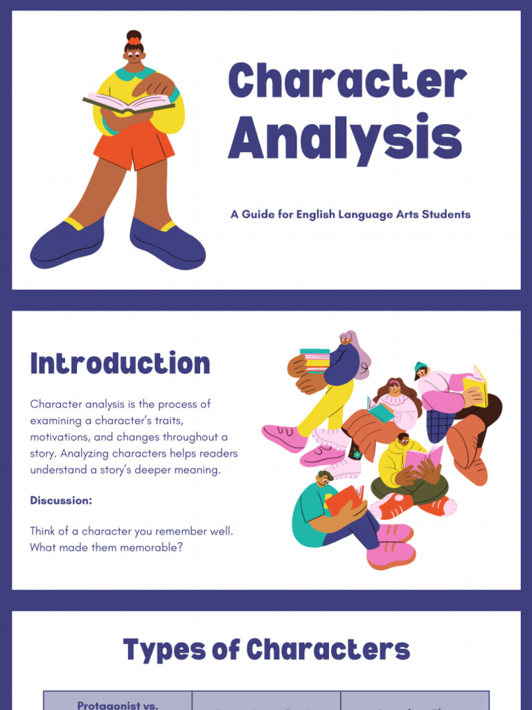 Character Analysis Presentation | PDF