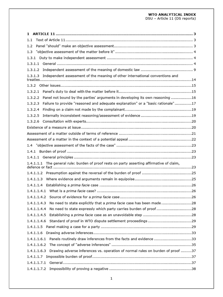 Microsoft Word - dsu_art11_jur | PDF | Burden Of Proof (Law) | World ...