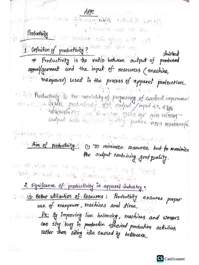 Productivity Note | PDF