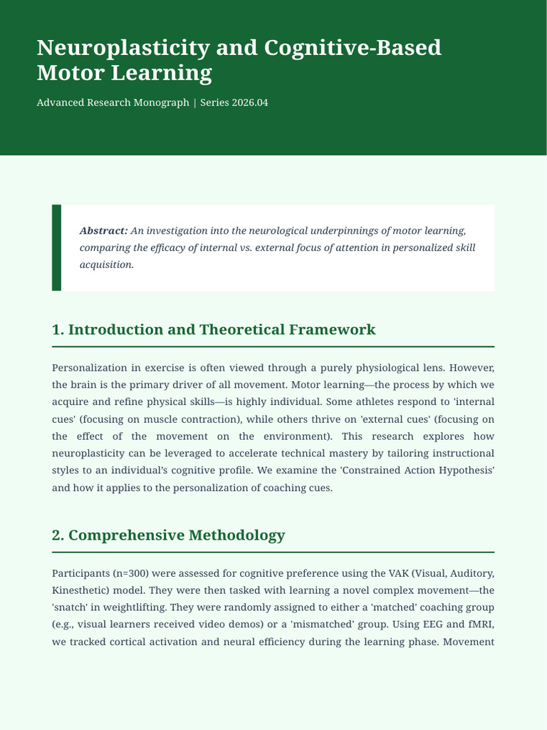 Neuroplasticity Extended | PDF | Neuroplasticity | Learning
