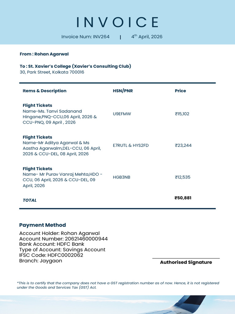 Flight Without Sign | PDF