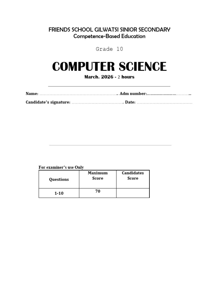 COMP_G10 | PDF | Office Equipment | Computer Hardware
