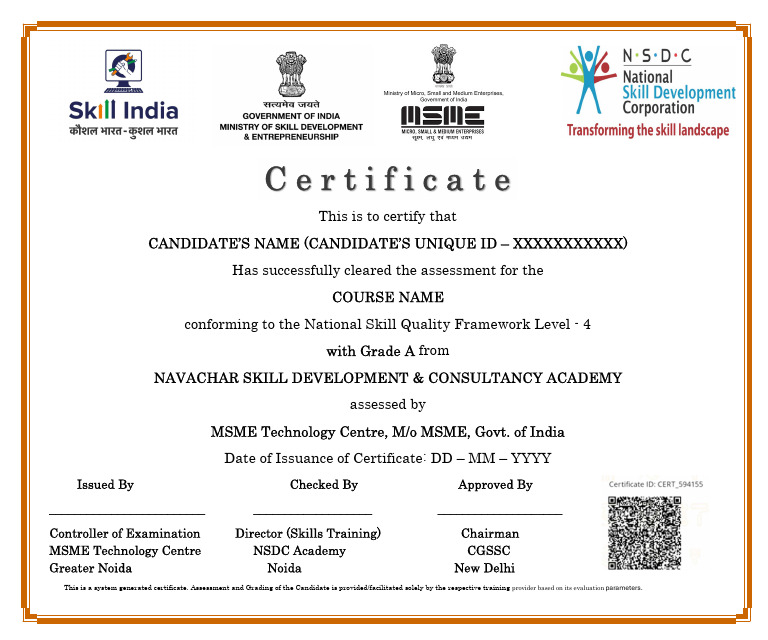 Certificate Sample | PDF
