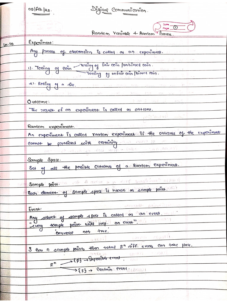 Digital communication notes | PDF