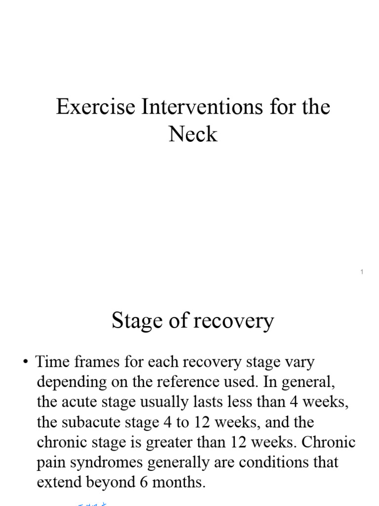 01 2 Cervical Exercise-2-1 | PDF | Anatomical Terms Of Motion | Shoulder