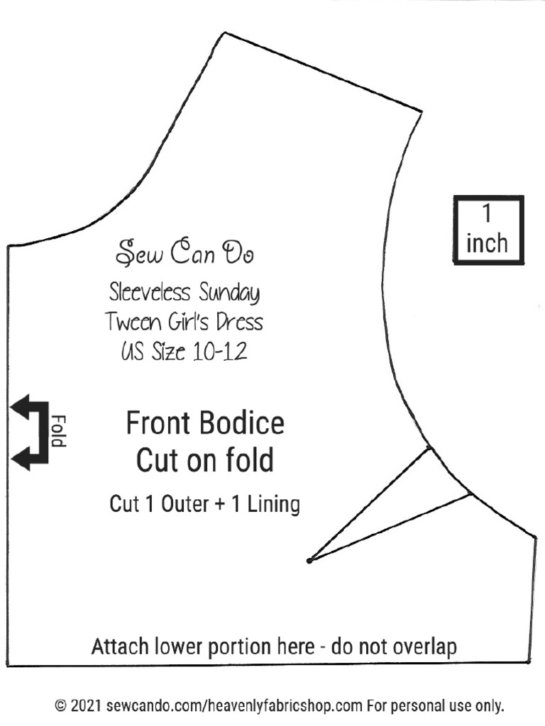 Sunday+Dress+Tween+Pattern | PDF