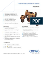 Datasheet C Thermostatic Valve 0311 Rev2