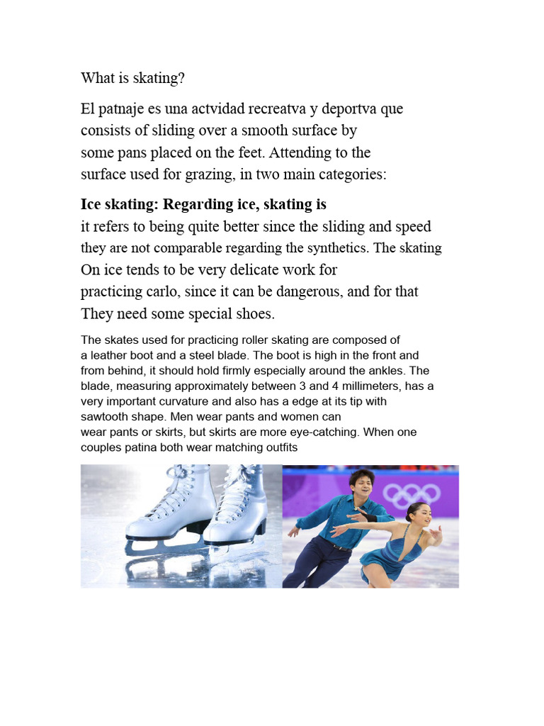 972353378 What is Skating | PDF | Anatomical Terms Of Motion | Knee