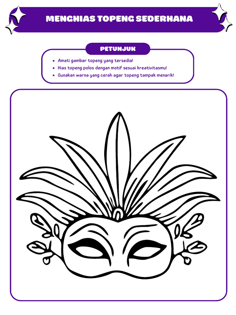 lkpd topeng | PDF