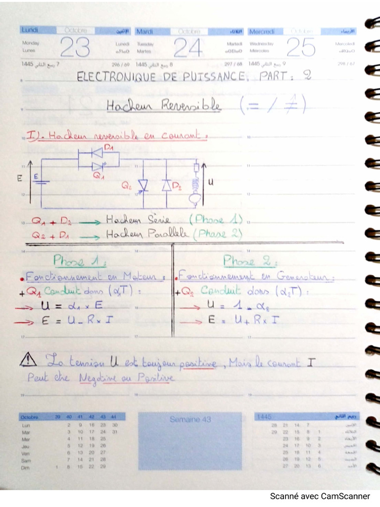 Resumer Hacheur Reversible | PDF