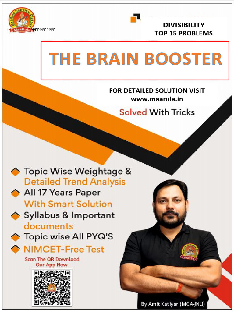Divisibility Brain Booster Top 15 Problems | PDF | Chess Theory | Chess