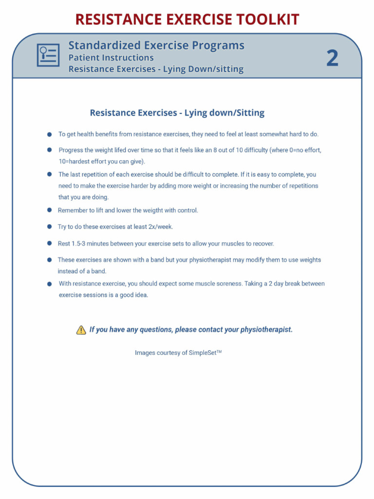 Rex Exercises Lying Sitting | PDF