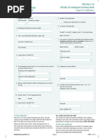 P85 Form for Tax Relief Claims | PDF