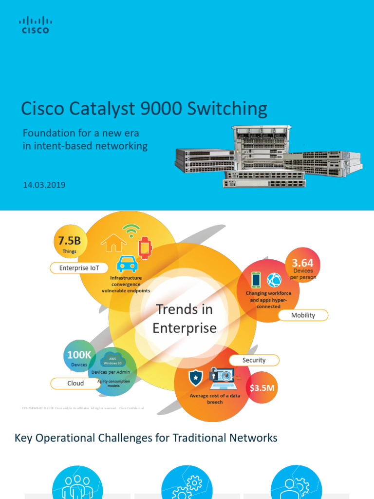 Cisco Catalyst 9000 Switching update | PDF
