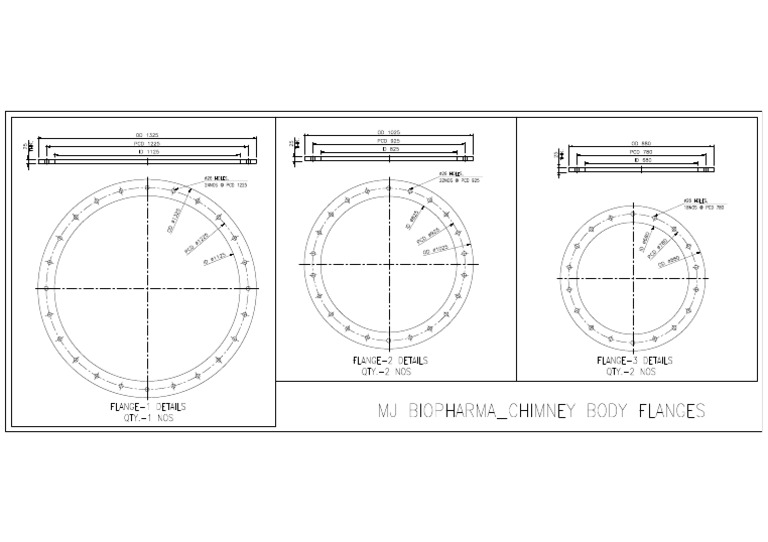 Chimney Body Flange Details_16.10.2023 | PDF