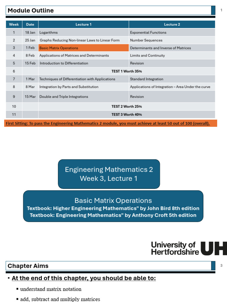 Week+3+Lecture+1+Basic+Matrix+Operations | PDF | Matrix (Mathematics ...