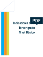 Indicadores de Logro 3ero