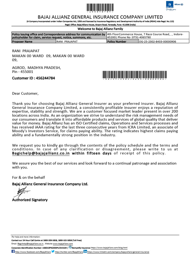Certificate of Insurance (1) | PDF | Insurance | Underwriting