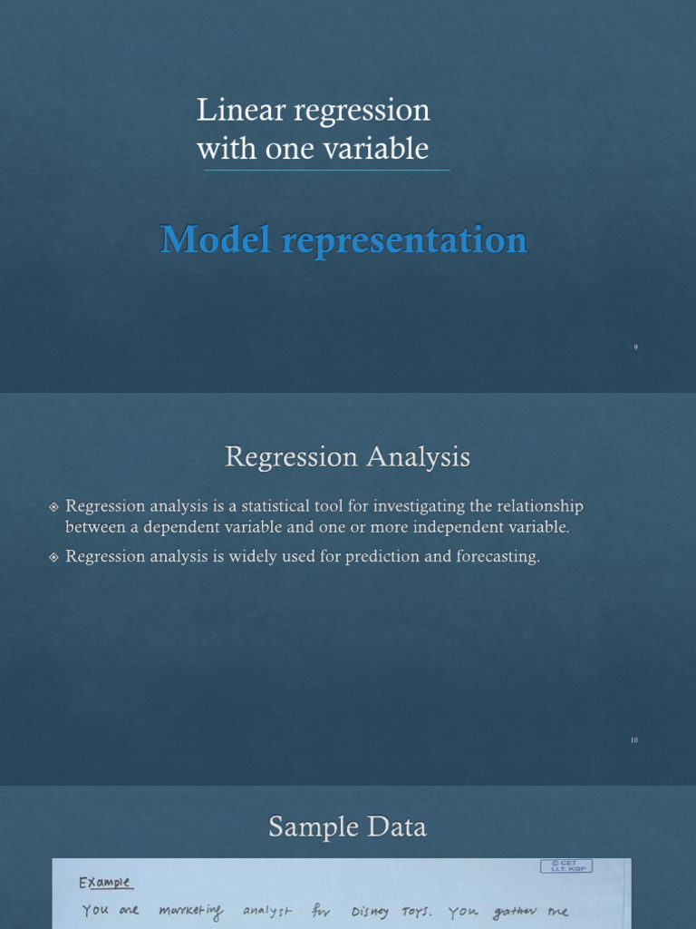 Lec 17 Simple Linear Regression | PDF | Regression Analysis | Linear ...