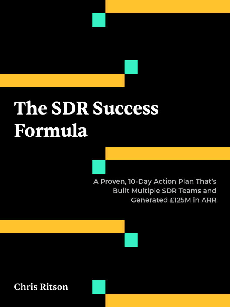 The SDR Success Formula by Chris Ritson-1 | PDF | Internet | Computer ...