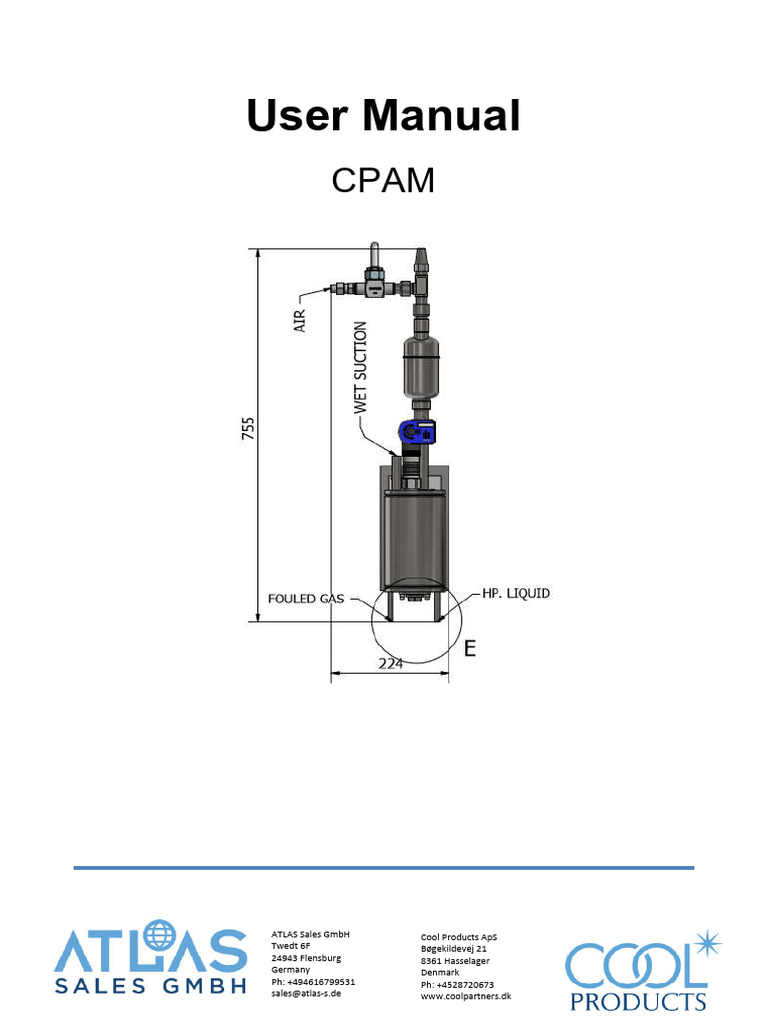 Manual CPAM Rev 1.4 190518 | PDF | Ammonia | Valve
